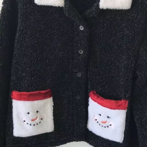 Decorated Originals Decorated Snowman Fleece Coat - Picture 4 of 6